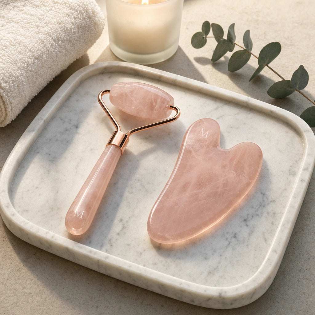 Rose Quartz Facial Roller