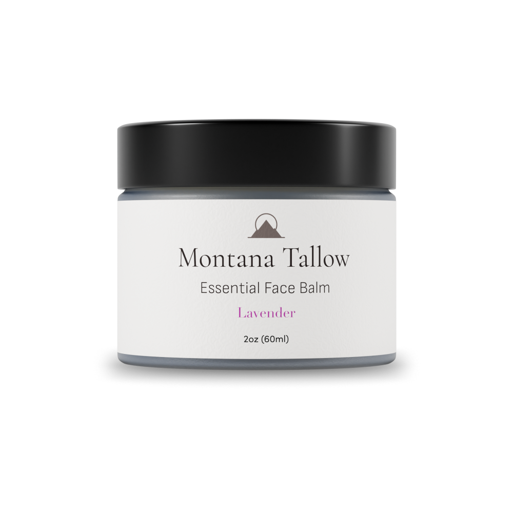 Montana Tallow Essential Face Balm, one jar