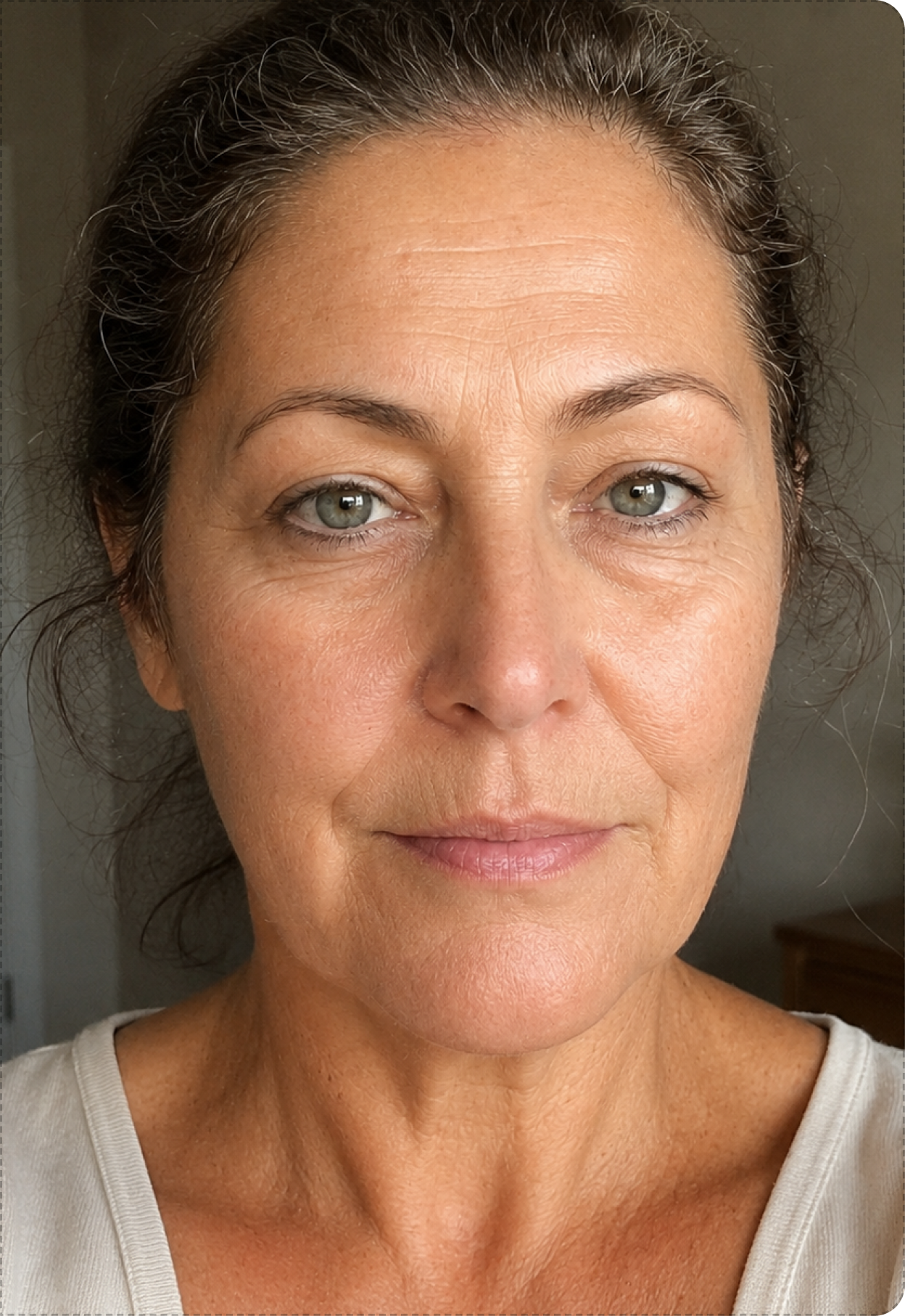 After using Montana Tallow Face Balm — smoother, softer skin