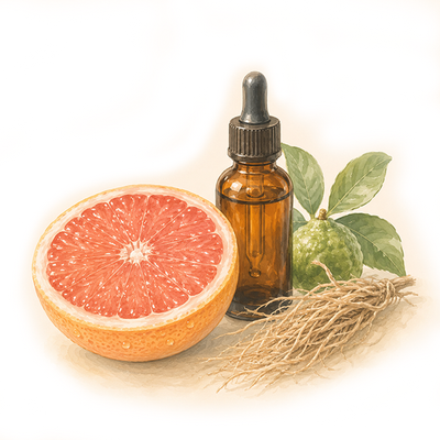 Grapefruit, Vetiver & Bergamot
