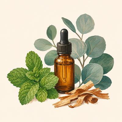 Peppermint, Eucalyptus & Camphor